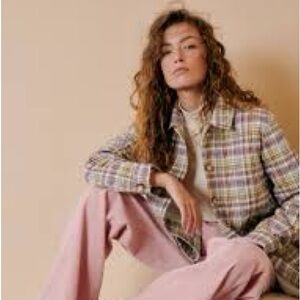 Sezane Will NWT - Violet Check